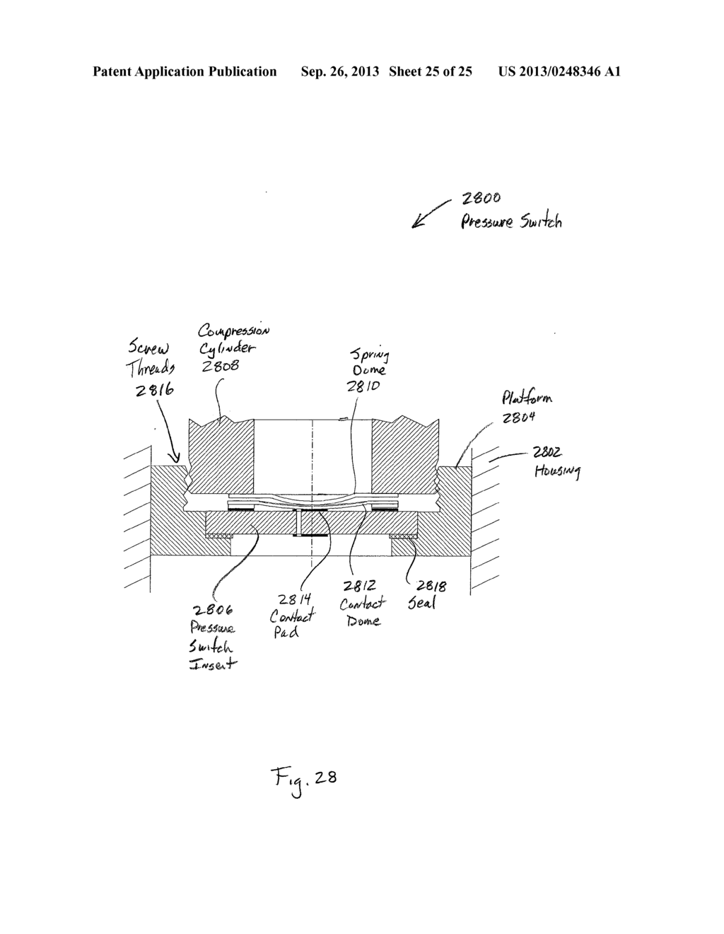 METAL DOME PRESSURE SWITCH - diagram, schematic, and image 26