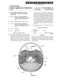 CONTAINER FOR DECORATIVE GRASS CONTAINING A LINER WITH NATURAL GRASS TUFT diagram and image