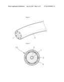 METHOD OF APPLYING ELECTRICALLY CONDUCTIVE HEATING ELEMENT ON SURFACE OF     RIM OF STEERING WHEEL diagram and image