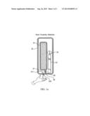 SELF-SENSING DISPENSING DEVICE FOR A CLEANING SOLUTION OR FABRIC SOFTENER diagram and image