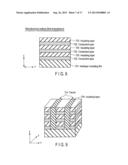 SEMICONDUCTOR MEMORY DEVICE WITH RESISTANCE CHANGE FILM AND METHOD OF     MANUFACTURING THE SAME diagram and image