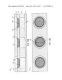 MEMORY ELEMENTS USING SELF-ALIGNED PHASE CHANGE MATERIAL LAYERS AND     METHODS OF MANUFACTURING SAME diagram and image