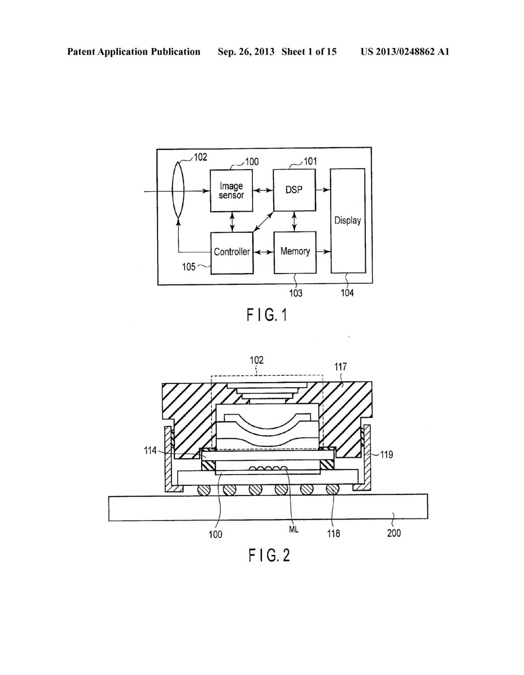 SOLID-STATE IMAGE SENSING DEVICE AND CAMERA - diagram, schematic, and image 02