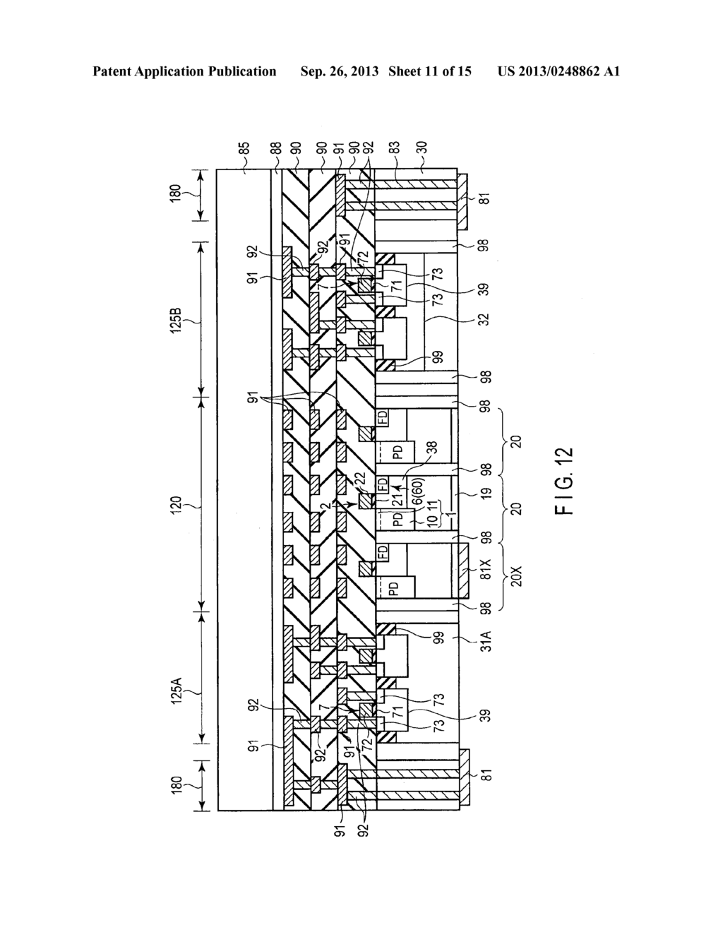 SOLID-STATE IMAGE SENSING DEVICE AND CAMERA - diagram, schematic, and image 12