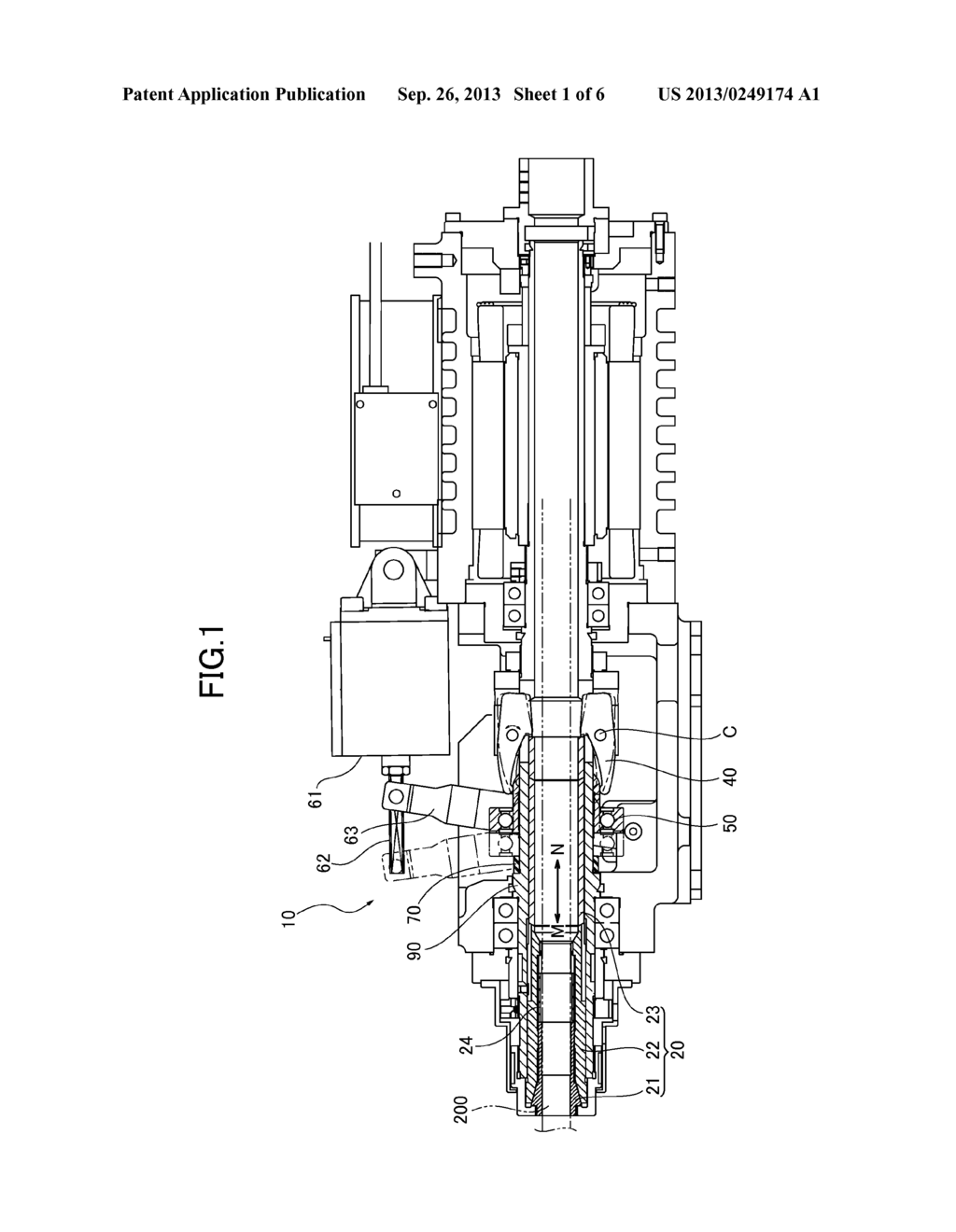 FIXING DEVICE FOR WORKPIECE IN MACHINE TOOL AND MACHINE TOOL HAVING THE     FIXING DEVICE - diagram, schematic, and image 02