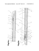 SKI WITH A CONNECTING DEVICE FOR A SKI BINDING diagram and image