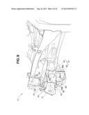 FRONT VEHICLE BODY STRUCTURE diagram and image