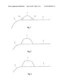 MOLDING FOR A VEHICLE-SIDE CARRIER STRUCTURE FOR FASTENING A ROOF LOAD     CARRIER DEVICE, AND ROOF CARRIER DEVICE FOR FASTENING A ROOF LOAD CARRIER     DEVICE WITH THE MOLDING diagram and image