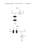 RADIO FREQUENCY (RF) FILTER AND RF TRANSCEIVER USING BULK ACOUSTIC WAVE     RESONATOR (BAWR) diagram and image