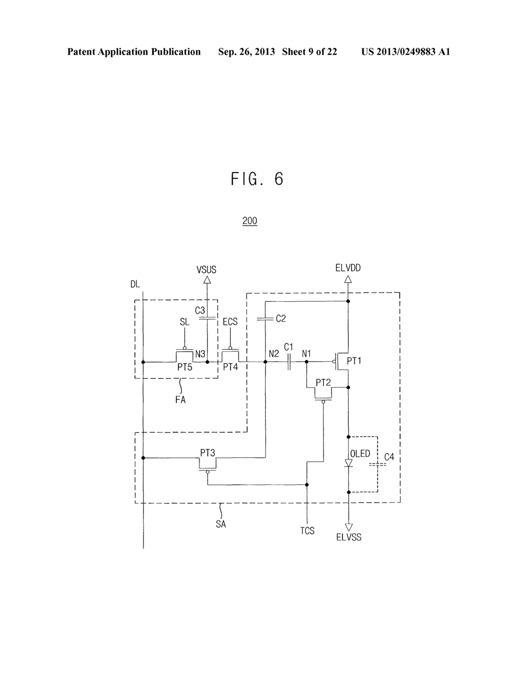 PIXEL CIRCUIT, METHOD OF DRIVING A PIXEL CIRCUIT, AND ORGANIC LIGHT     EMITTING DISPLAY DEVICE - diagram, schematic, and image 10