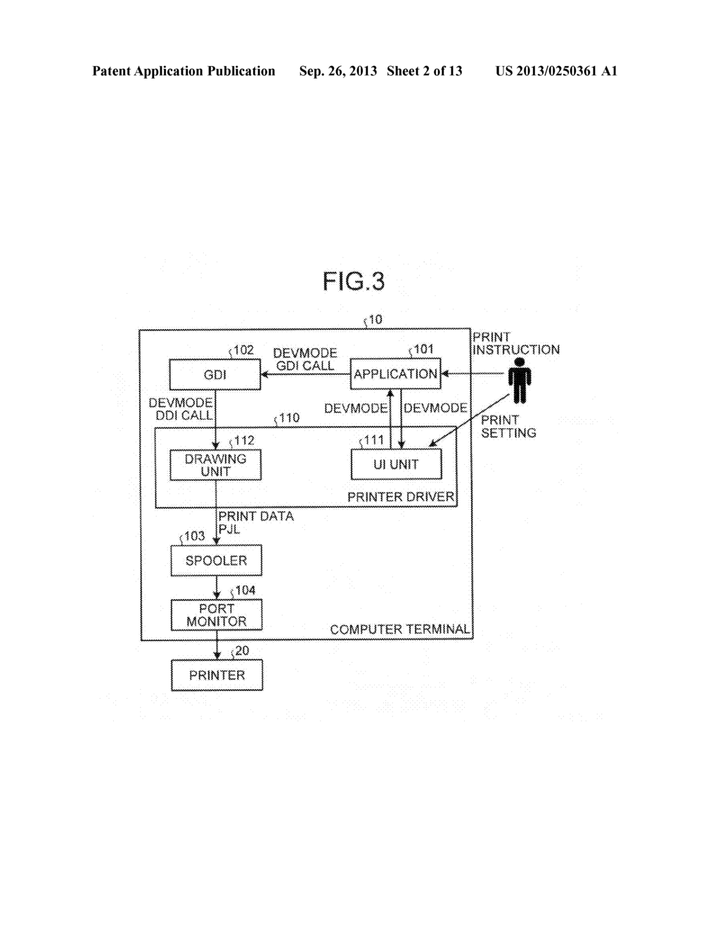 COMPUTER-READABLE RECORDING MEDIUM, INFORMATION PROCESSING APPARATUS, AND     PRINTING SYSTEM - diagram, schematic, and image 03