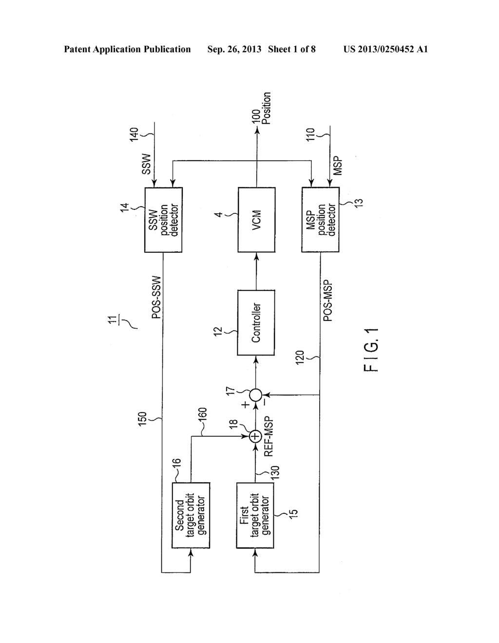 DISK STORAGE APPARATUS AND METHOD OF WRITING SERVO PATTERNS - diagram, schematic, and image 02