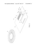 HEAT DISSIPATING MODULE HAVING ENHANCED HEAT DISSIPATING EFFICIENCY diagram and image