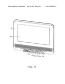 ELECTRONIC DEVICE WITH CABLE SECURING MECHANISM diagram and image