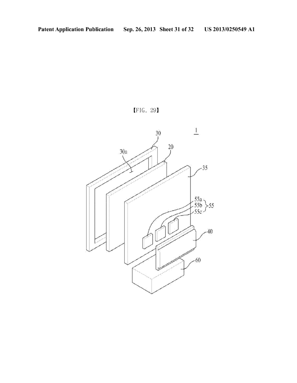 ILLUMINATION UNIT AND DISPLAY APPARATUS USING THE SAME - diagram, schematic, and image 32