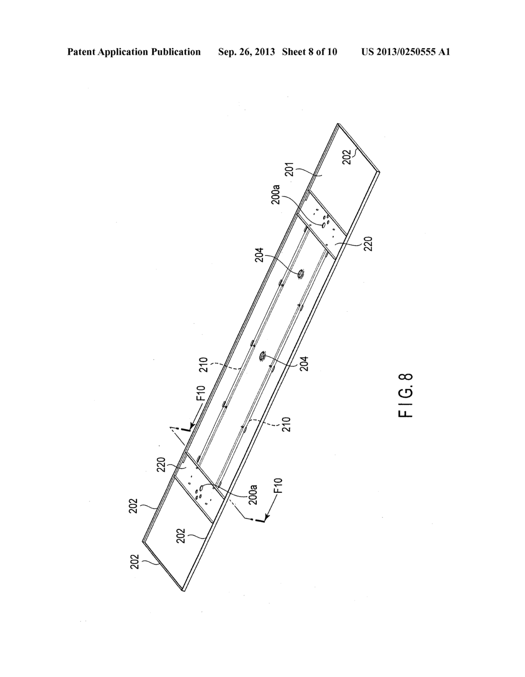 ADAPTER FOR ATTACHING LIGHTING EQUIPMENT, LUMINAIRE IN WHICH THE ADAPTER     IS COMBINED WITH THE LIGHTING EQUIPMENT, AND METHOD OF ATTACHING THE     LIGHTING EQUIPMENT - diagram, schematic, and image 09