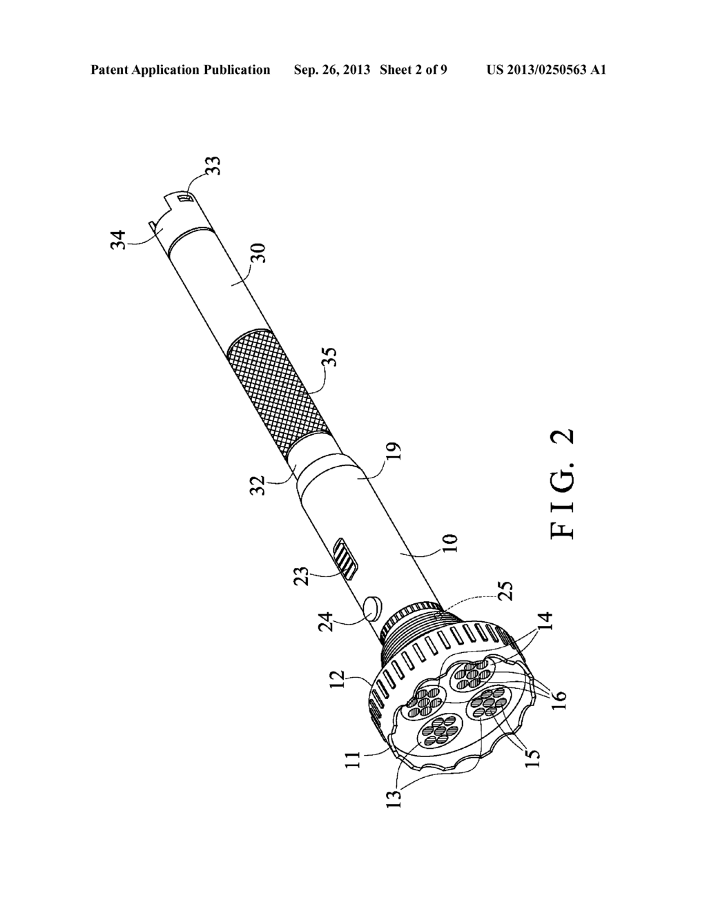 FLASHLIGHT HAVING GUARDING DEVICE - diagram, schematic, and image 03