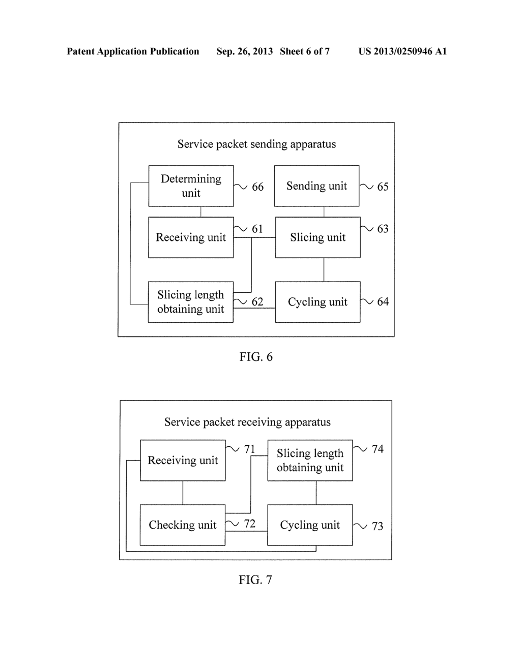 SERVICE PACKET SENDING AND RECEIVING METHOD, APPARATUS, AND SYSTEM - diagram, schematic, and image 07