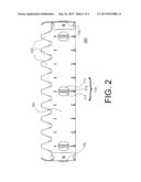 SPACERS WITH DEFLECTION-LIMITED PERIPHERAL SPRINGS FOR NUCLEAR FUEL     ASSEMBLIES AND METHODS OF MAKING THE SAME diagram and image