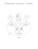 ESTABLISHING CONNECTION ACROSS A CONNECTION-ORIENTED FIRST     TELECOMMUNICATIONS NETWORK IN RESPONSE TO A CONNECTION REQUEST FROM A     SECOND TELECOMMUNICATIONS NETWORK diagram and image