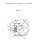 MOUNTING STRUCTURE OF VEHICLE COMPONENT diagram and image