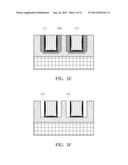 SEMICONDUCTOR STRUCTURE HAVING AN AIR-GAP REGION AND A METHOD OF     MANUFACTURING THE SAME diagram and image