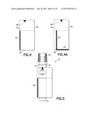 Specimen Collection Container Having a Transitional Fill-Volume Indicator     Indicating Extraction Method diagram and image