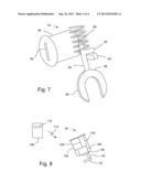 CHARGE CORD LOCK FOR ELECTRIC VEHICLE diagram and image