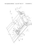 LATCH ASSEMBLY FOR A PLUGGABLE ELECTRONIC MODULE diagram and image