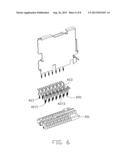 ELECTRICAL CONNECTOR HAVING POSITION FIXER FOR CONDUCTIVE TERMINALS diagram and image