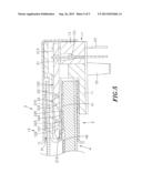 ELECTRICAL CONNECTOR WITH SPECIALLY DESIGNED METAL CONTACT TERMINALS TO     AVOID SOLDER-OFF diagram and image