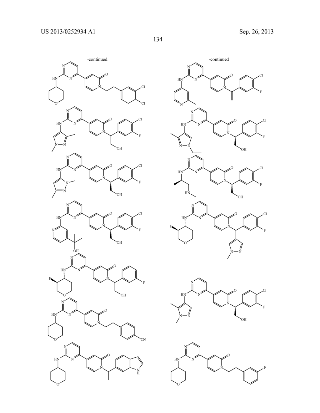 SERINE/THREONINE KINASE INHIBITORS - diagram, schematic, and image 135