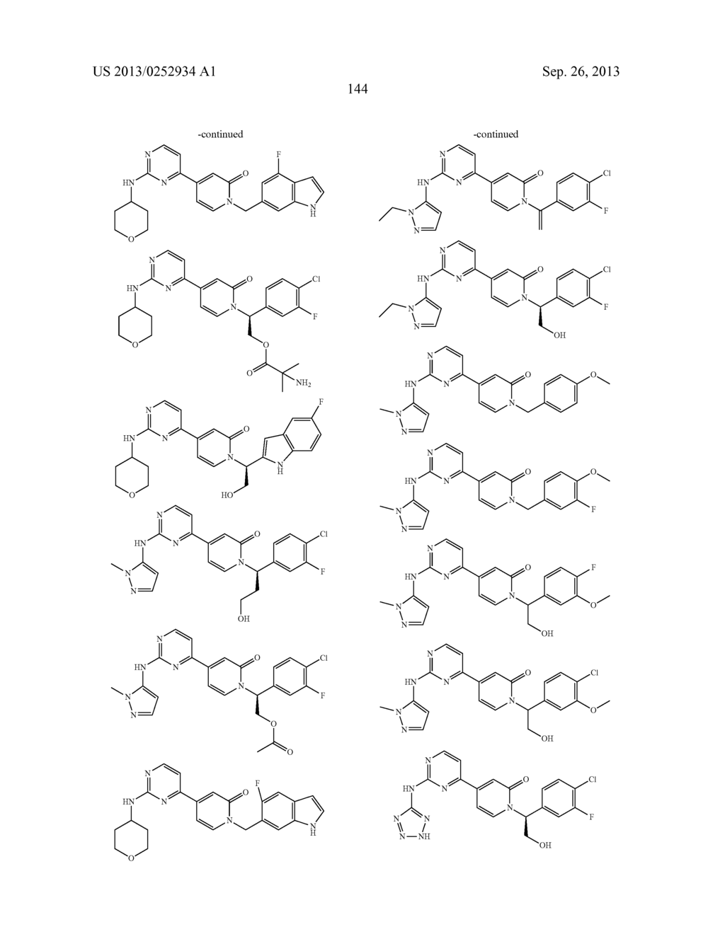 SERINE/THREONINE KINASE INHIBITORS - diagram, schematic, and image 145