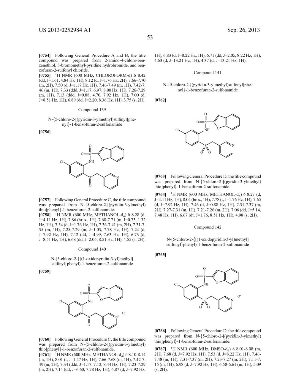 SULFUR DERIVATIVES AS CHEMOKINE RECEPTOR MODULATORS - diagram, schematic, and image 54
