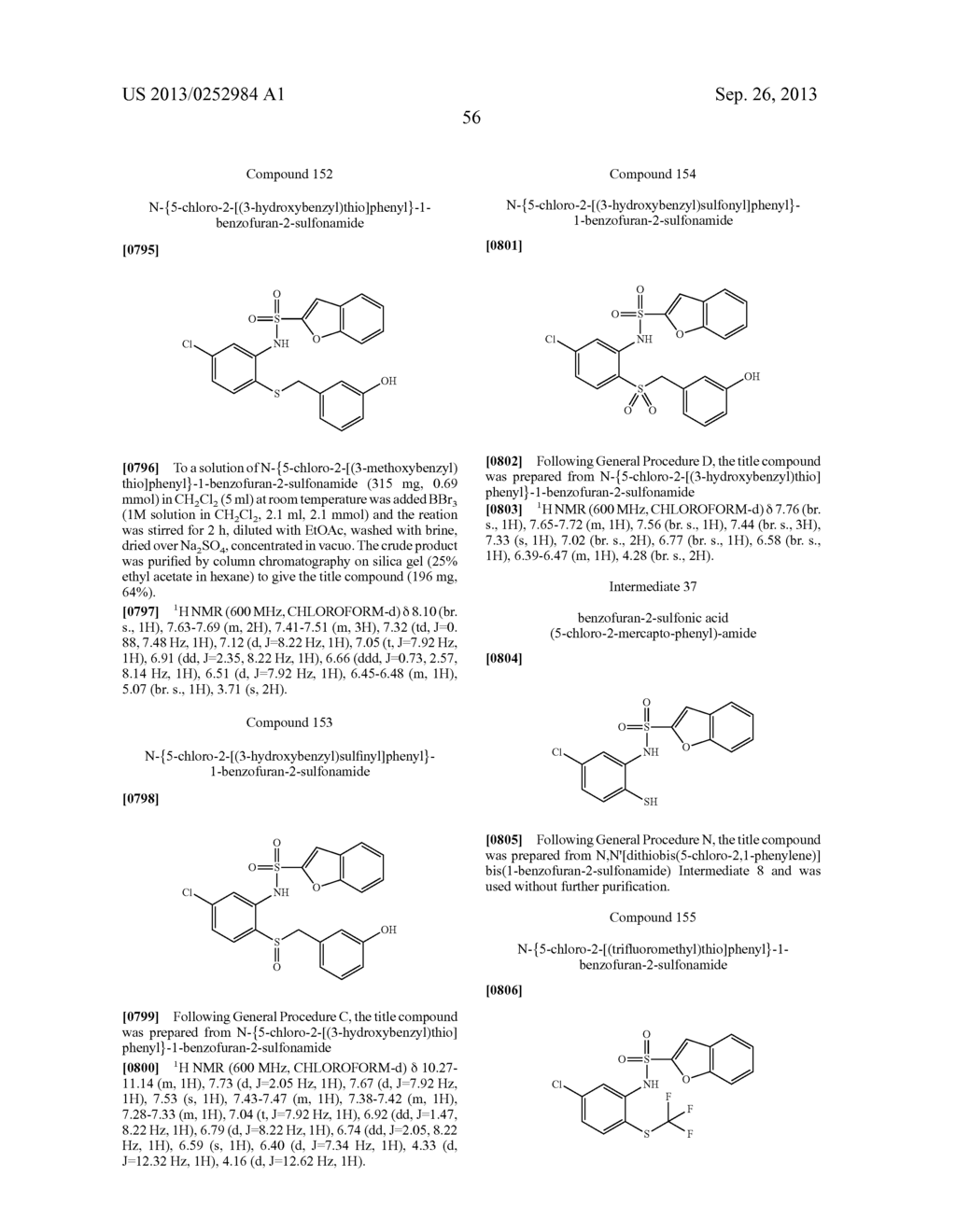 SULFUR DERIVATIVES AS CHEMOKINE RECEPTOR MODULATORS - diagram, schematic, and image 57