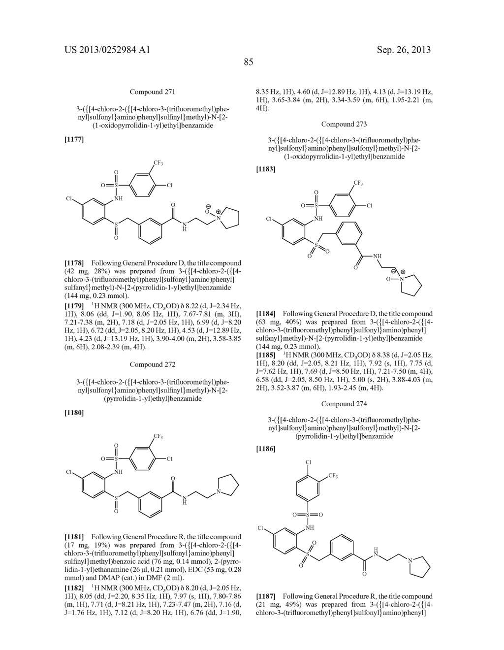 SULFUR DERIVATIVES AS CHEMOKINE RECEPTOR MODULATORS - diagram, schematic, and image 86
