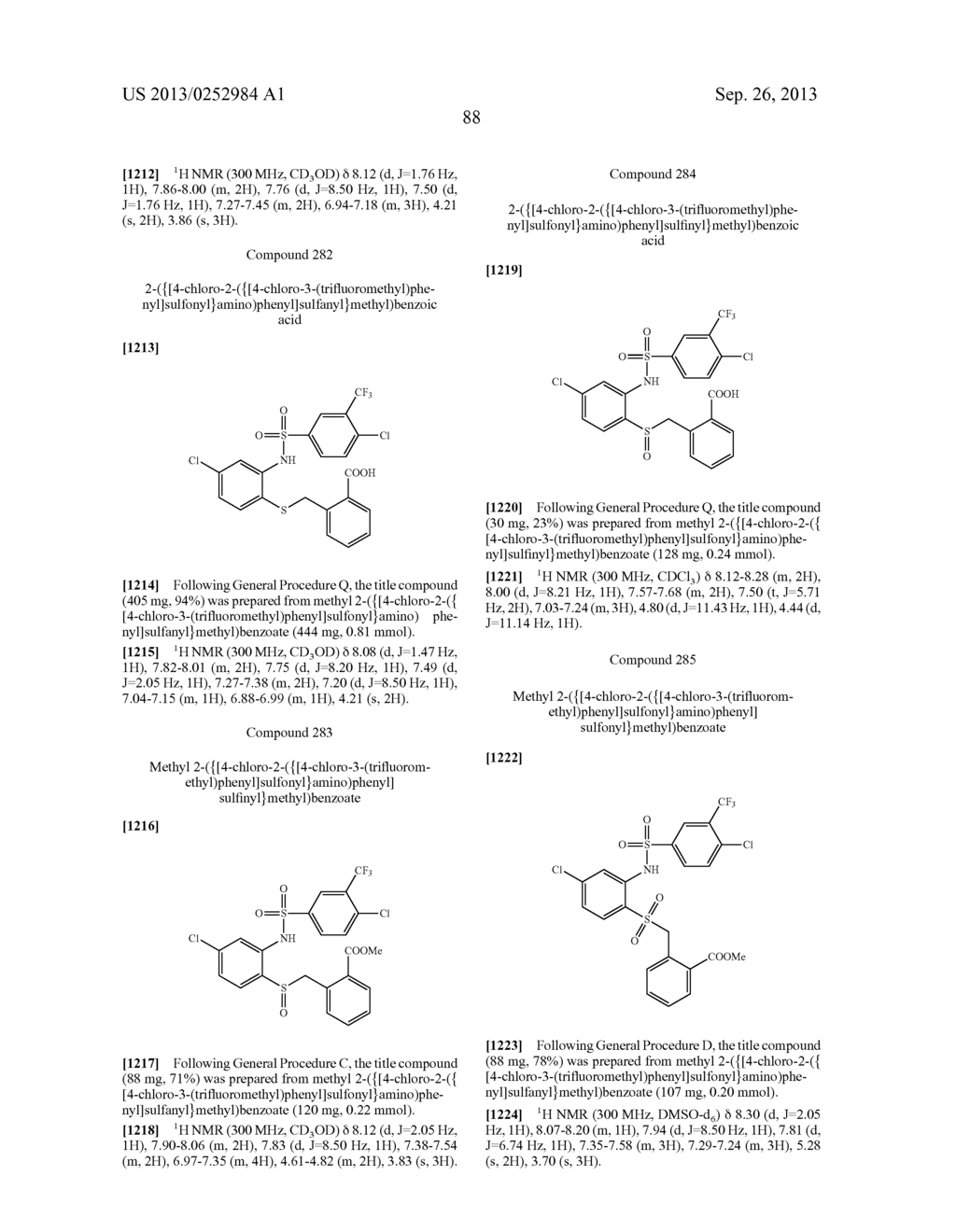 SULFUR DERIVATIVES AS CHEMOKINE RECEPTOR MODULATORS - diagram, schematic, and image 89