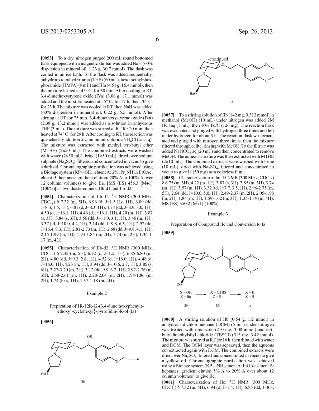 PROCESS FOR PREPARATION OF AMINOCYCLOHEXYL ETHERS AND INTERMEDIATE     PRODUCTS USED IN THE PROCESS - diagram, schematic, and image 07