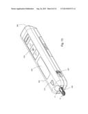 Single-use lancet sensor assembly and meter diagram and image