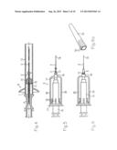 PROTECTION DEVICE FOR AN INJECTION NEEDLE diagram and image