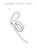 DRUG CARRIER DEVICE ATTACHABLE TO GLASSES diagram and image