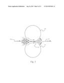 Article with Nonwoven Web Component Formed with Loft-Enhancing Calender     Bond Shapes and Patterns diagram and image