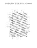 Article with Nonwoven Web Component Formed with Loft-Enhancing Calender     Bond Shapes and Patterns diagram and image