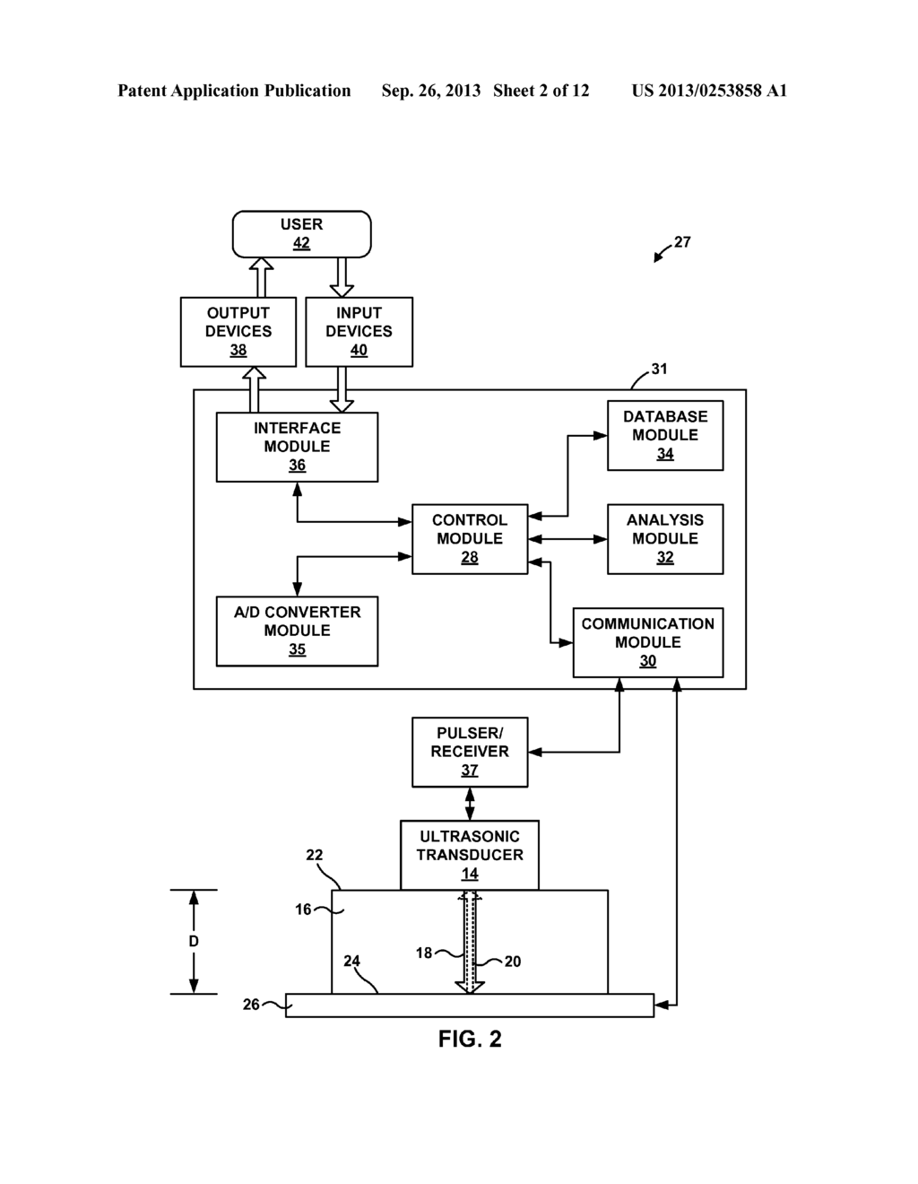 ULTRASONIC MEASUREMENT AND DETERMINATION OF CRYSTALLOGRAPHIC TEXTURE WITH     RESPECT TO POSITION - diagram, schematic, and image 03