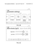 PHYSIOLOGICAL MONITOR TOUCHSCREEN INTERFACE diagram and image