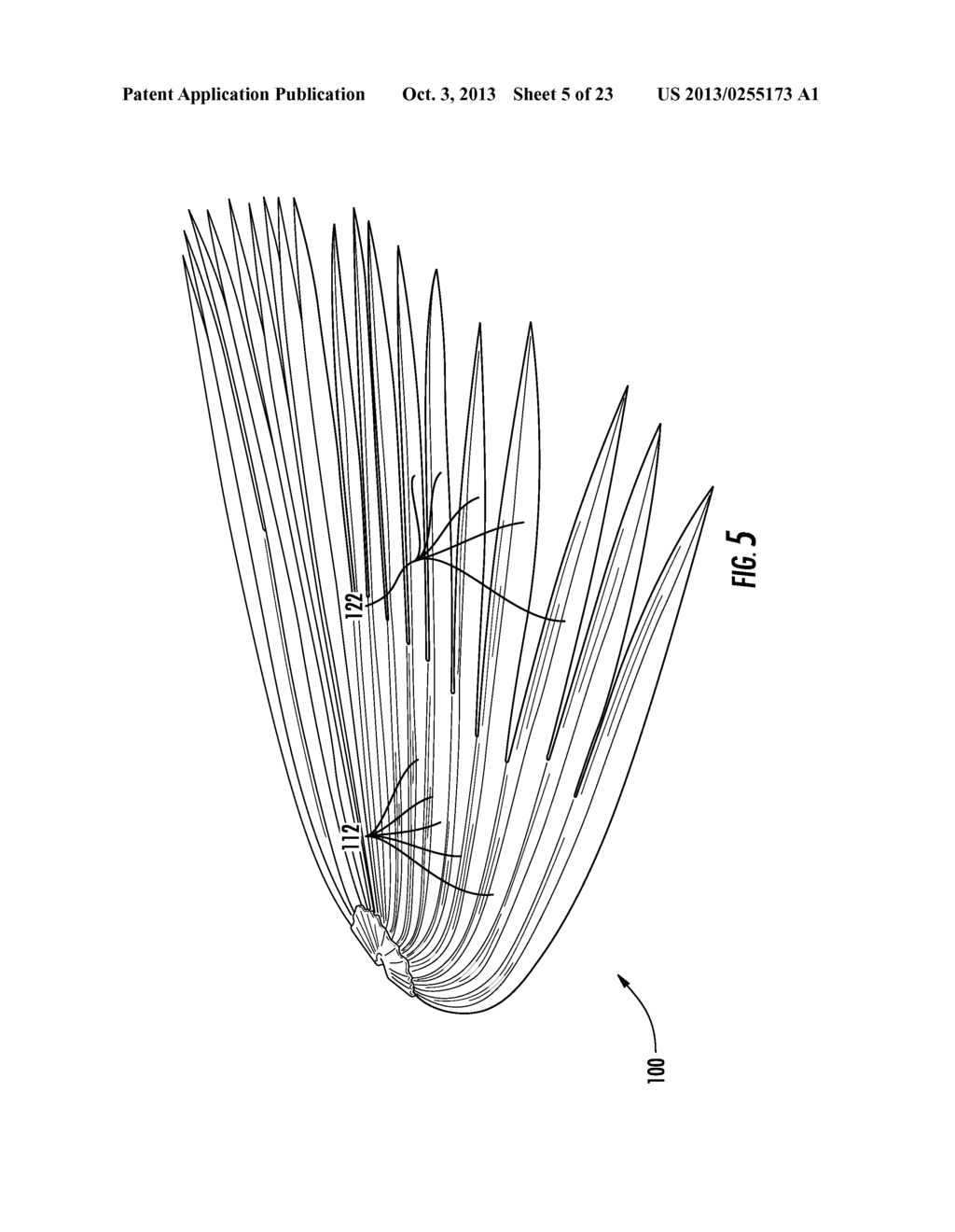 SYNTHETIC THATCH MEMBERS FOR USE AS ROOFING MATERIAL PRODUCTS AND METHODS     OF MAKING AND USING THE SAME - diagram, schematic, and image 06