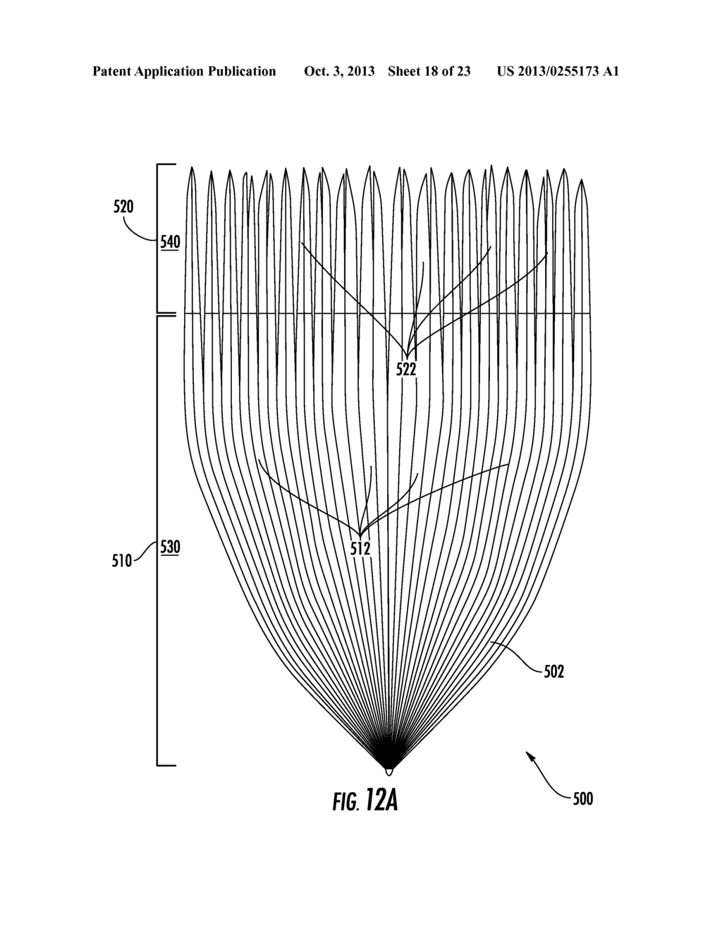 SYNTHETIC THATCH MEMBERS FOR USE AS ROOFING MATERIAL PRODUCTS AND METHODS     OF MAKING AND USING THE SAME - diagram, schematic, and image 19