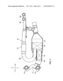 EXHAUST SYSTEM FOR VARIABLE CYLINDER ENGINE diagram and image