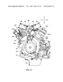EXHAUST SYSTEM FOR VARIABLE CYLINDER ENGINE diagram and image