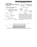 Laminate having improved water retention characteristics diagram and image